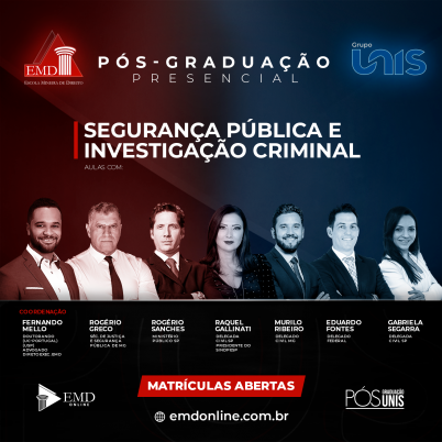 Pós-graduação em Segurança Pública e Investigação Criminal - EMD Online